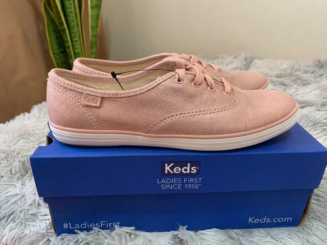 Keds top glitter suede