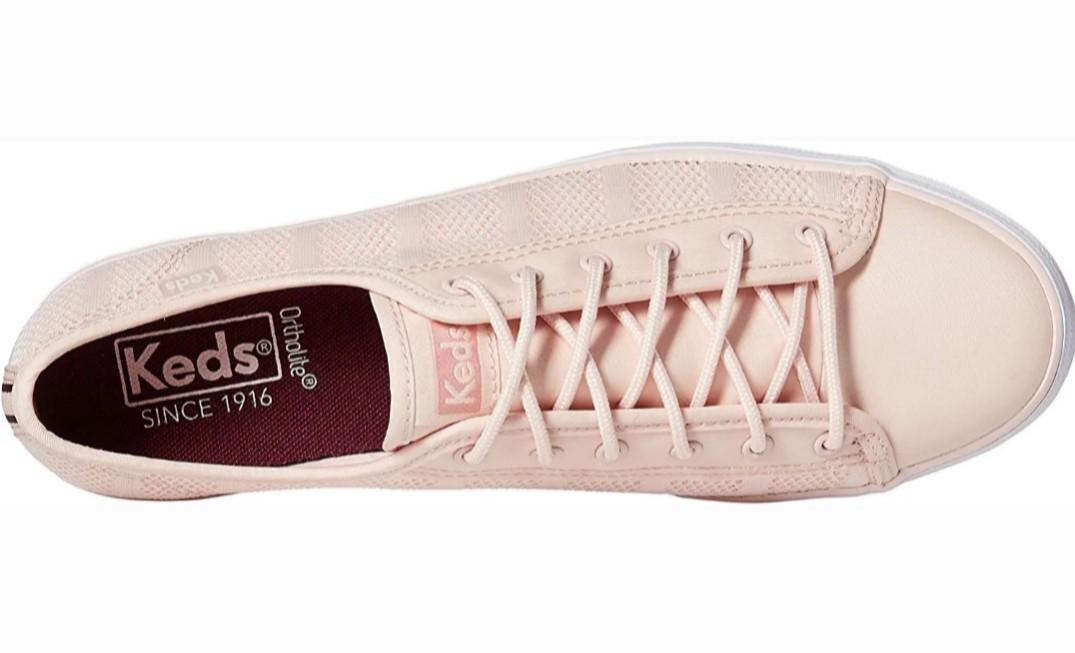 Keds triple discount kick striped mesh