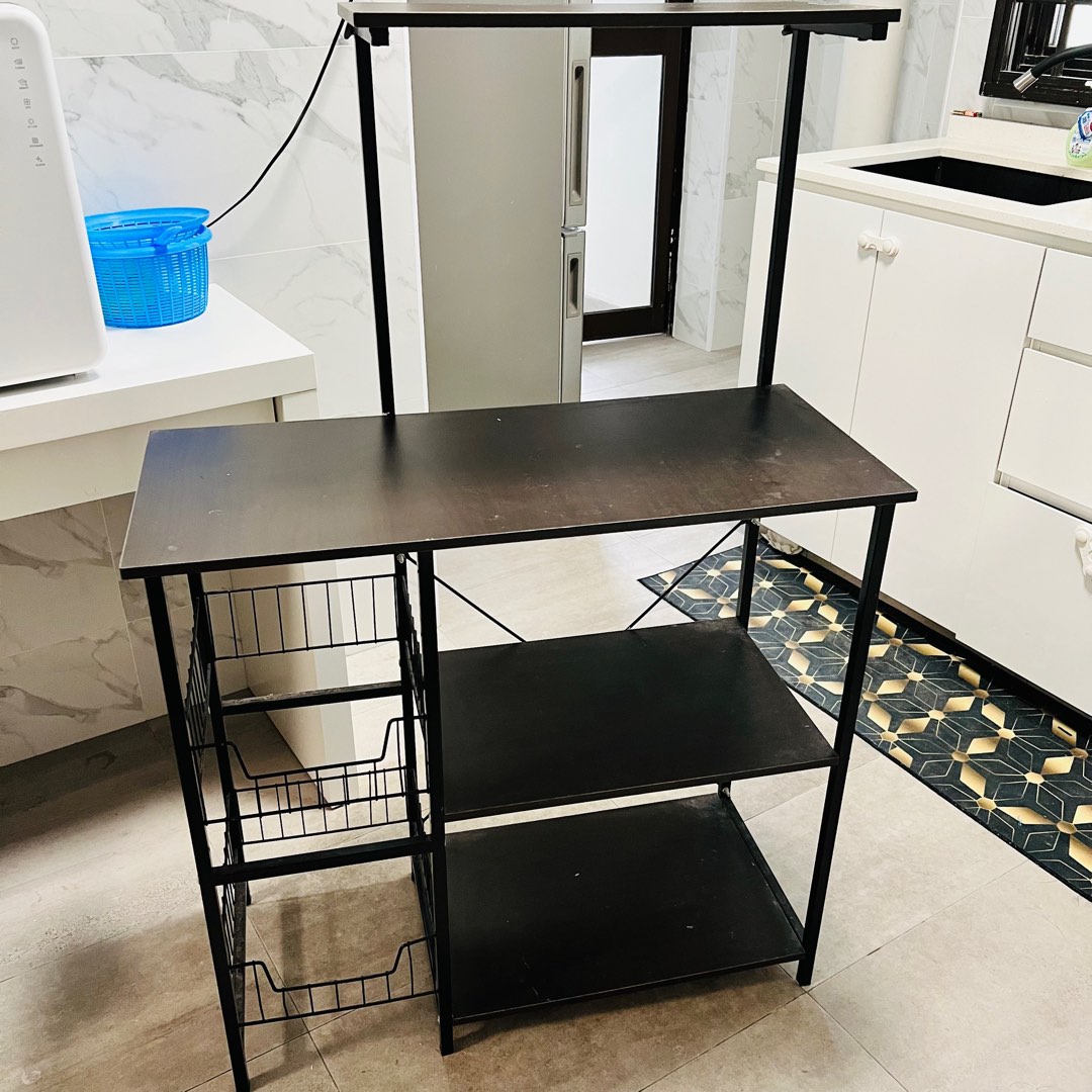 Kitchen Multi Shelf Rack, Furniture & Home Living, Furniture, Shelves ...