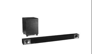 Klipsch cinema sound at 2.1