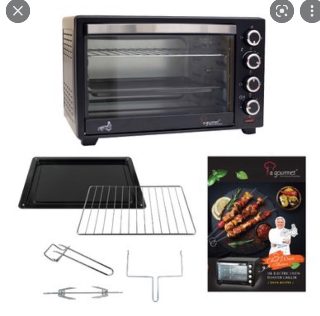 La Gourmet 38L Electric Oven Toaster Griller, TV & Home Appliances