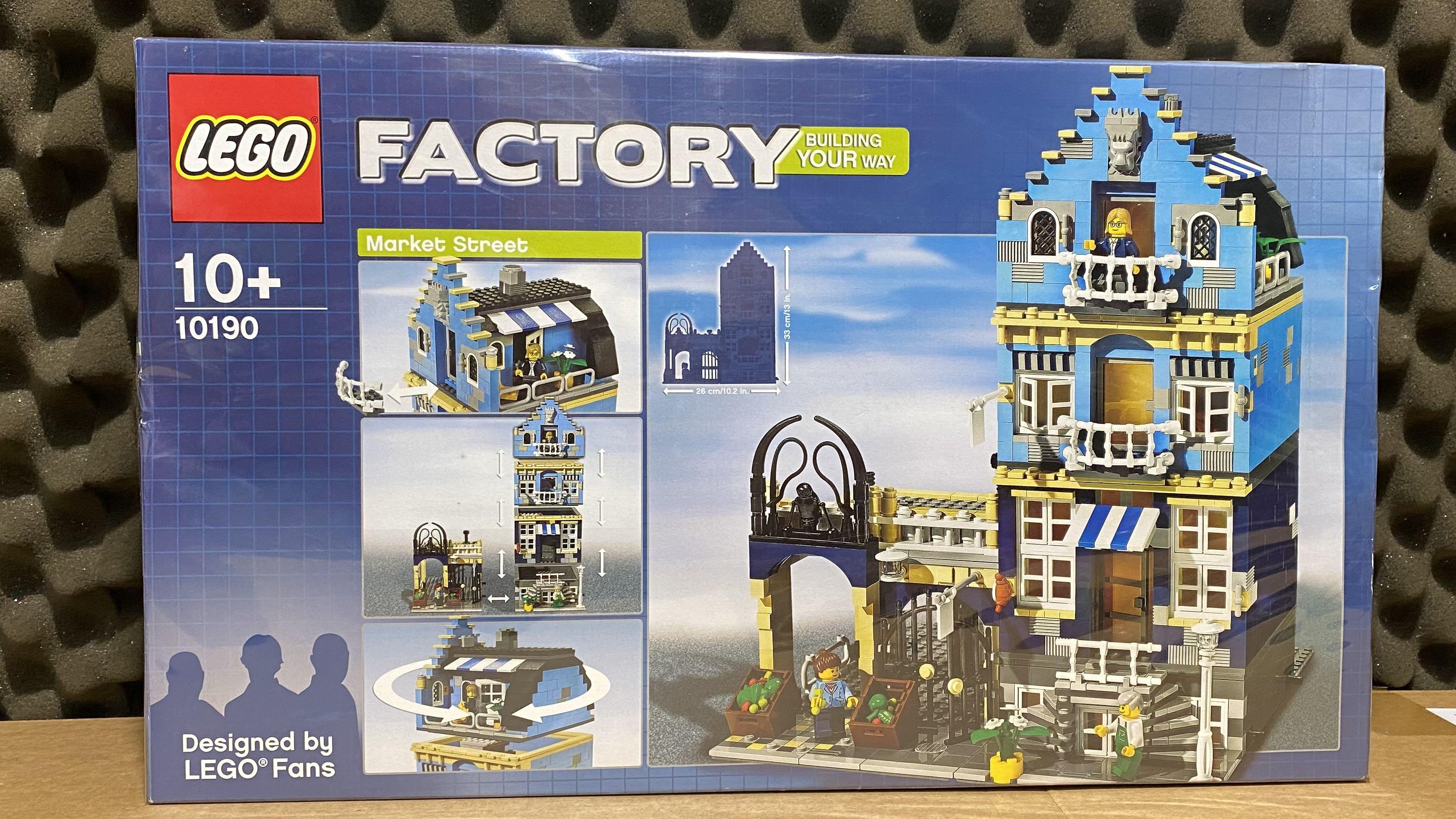 LEGO 10190 Market Street (Factory), 興趣及遊戲, 玩具& 遊戲類
