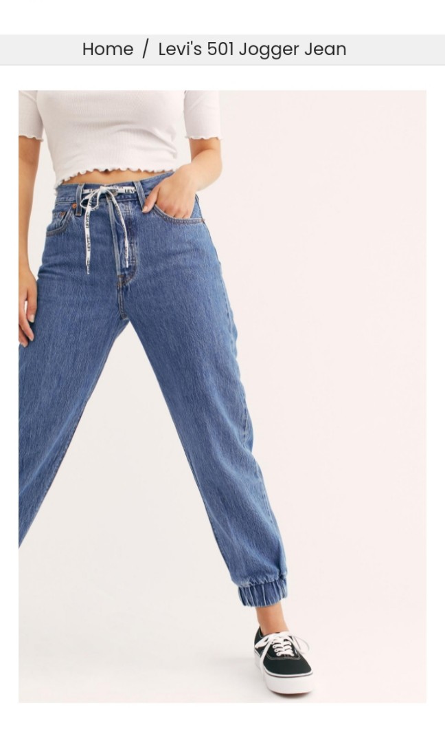 LEVI'S JOGGER FOR WOMEN, Women's Fashion, Bottoms, Jeans on Carousell
