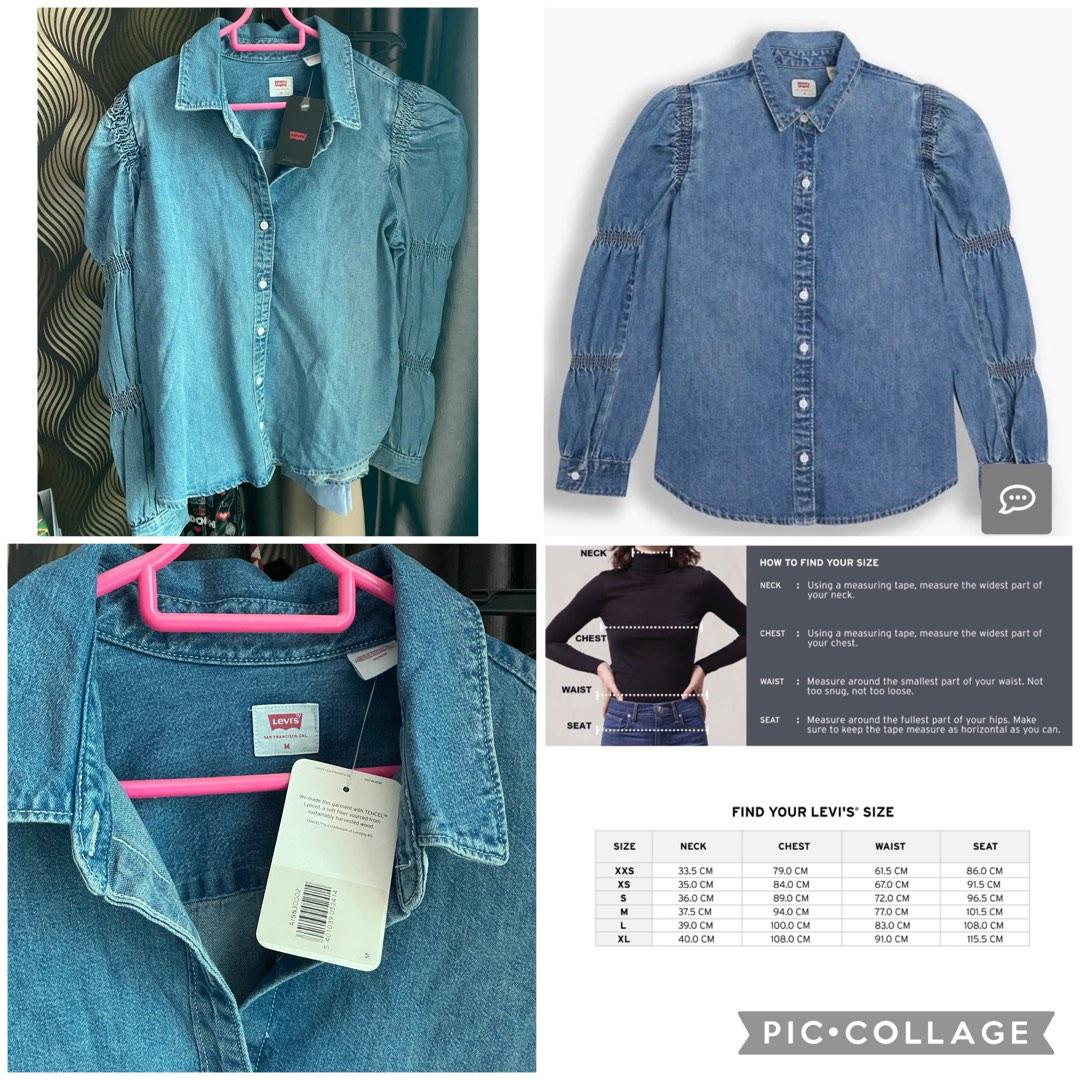 Levi's woman blouse, Women's Fashion, Tops, Blouses on Carousell
