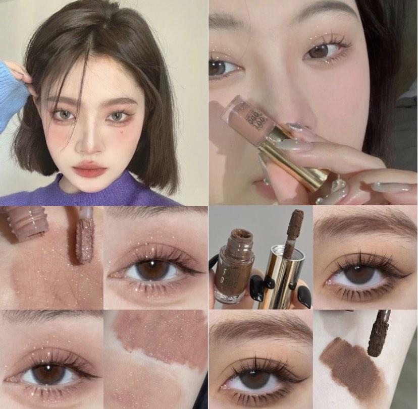 Liquid Eyeshadow Matte Velvet Eye Makeup, Beauty & Personal Care, Face