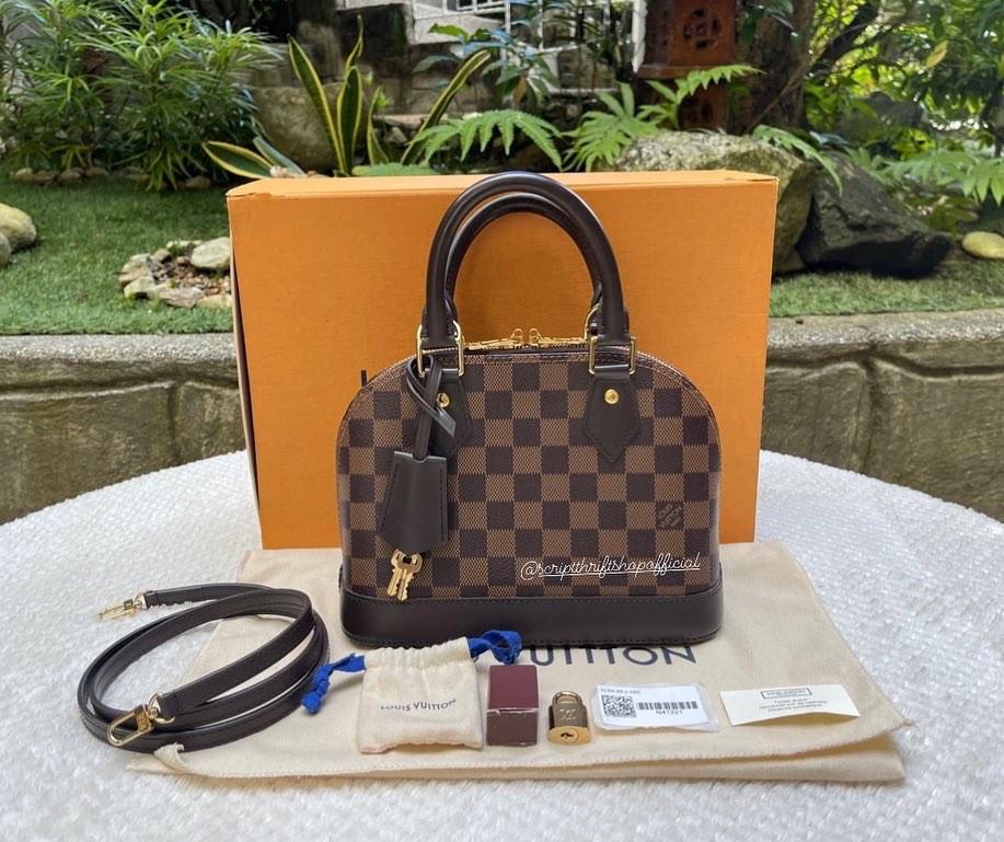 LV Damier Alma BB size 25, Luxury, Bags & Wallets on Carousell