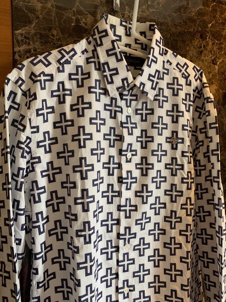 LOUIS VUITTON X OFF-White / Debtvibes, Men's Fashion, Tops & Sets, Formal  Shirts on Carousell