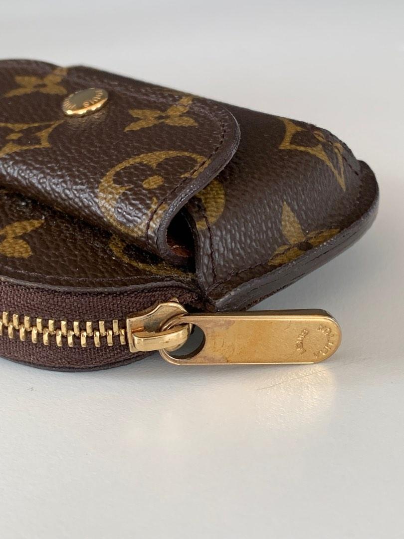 Louis Vuitton Porte Monnaie Shilling Coin Case - Brown Wallets