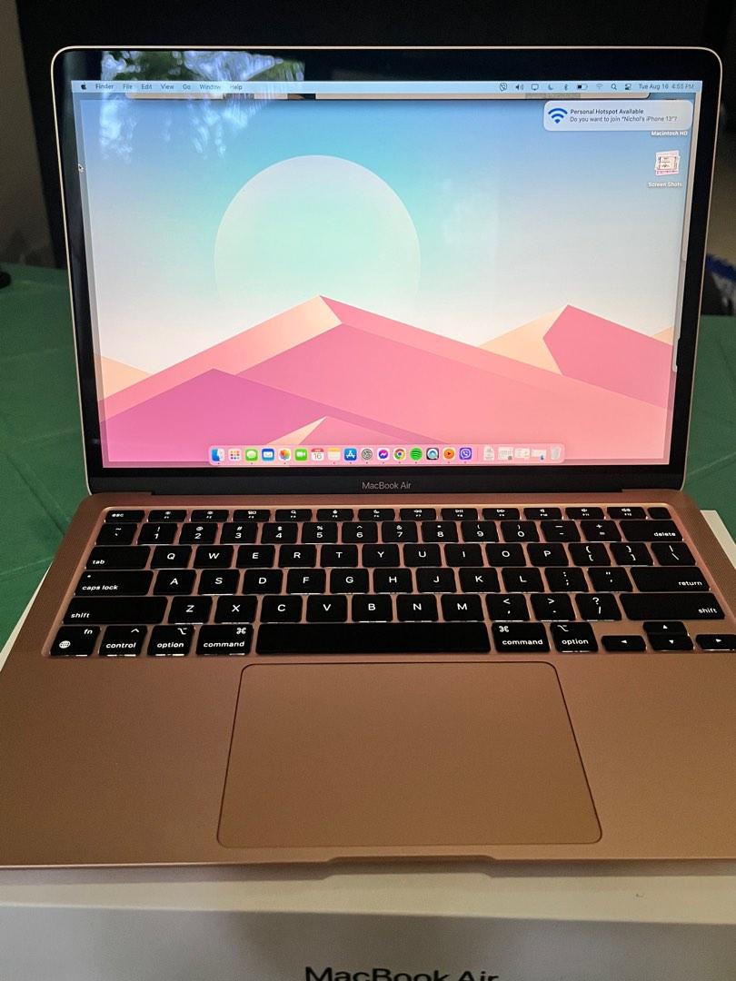 Macbook Air M1 Gold Opened for Testing, Computers & Tech, Laptops
