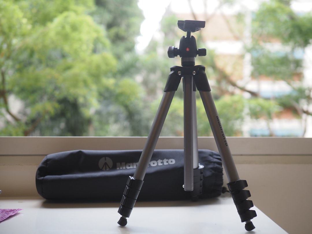 Advanced Aluminium Tripod with ball head, grey, Photography, Photography