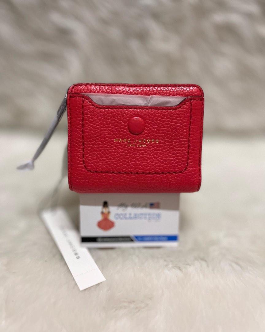 Marc jacobs empire city mini compact leather coin 2025 wallet