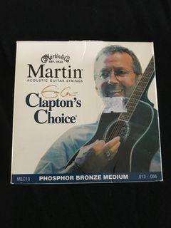 Martin Acoustic Guitar Strings Eric Clapton MEC13 Phosphor Bronze