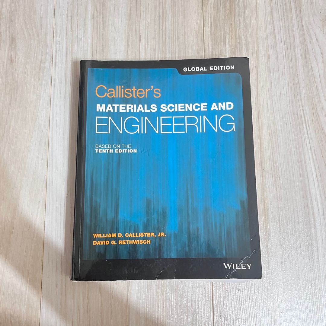 Callister`s Materials Science and Engineering Global Edition 材導 材料科學導論