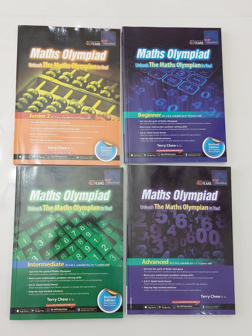 Math Olympiad new paper books Terry Chew Unleash Math Olympian in you