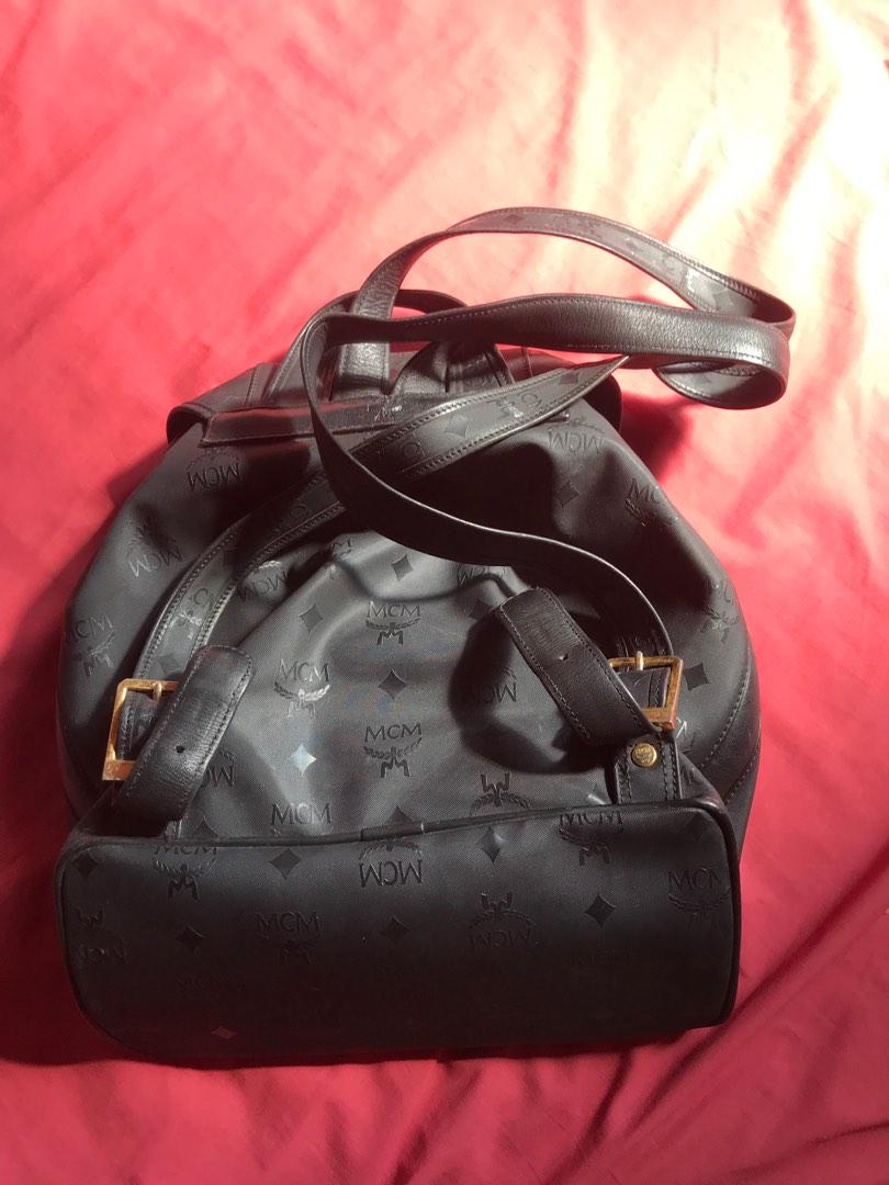 MCM Backpack Germany (Category: Luxury Bags & Wallets) located in San Carlos. Submitted by LFTMGRMNT.PH (Listing ID 1184088245, Image 2). Description: MCM GERMANY BACKPACK RANK AB-A PATENT LEATHER GOLD HARDWARE SOME HARDWARE ARE FADED TO TO ITS AGE NO RUBS, NO OPEN PIPING IN GREAT CONDITION INCLUSION: DUSTBAG 5500+SF .