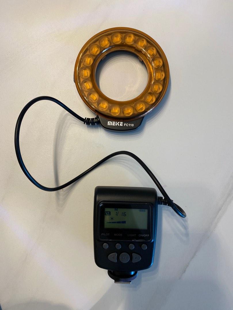 Meike FC110 Macro LED Ring light flash62863087583363110