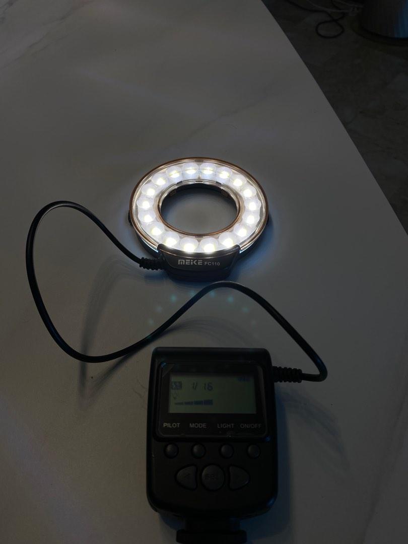 Meike FC110 Macro LED Ring light flash62863087583363111