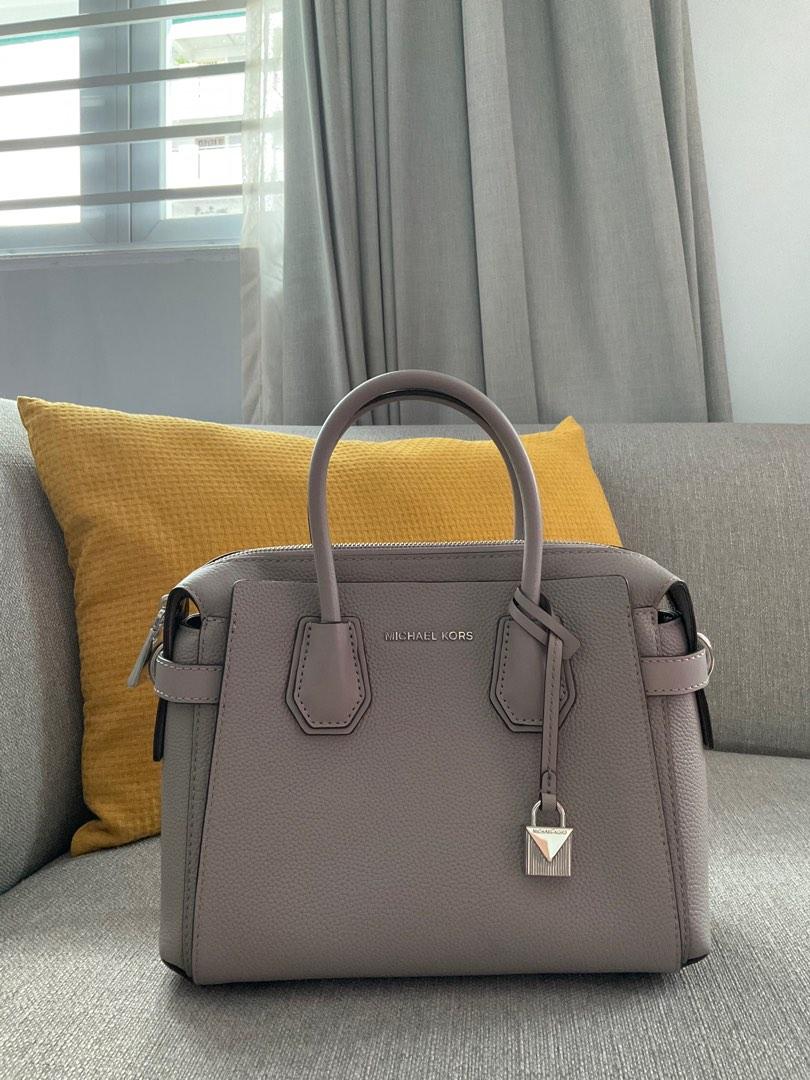 Mercer large pebbled clearance leather belted satchel