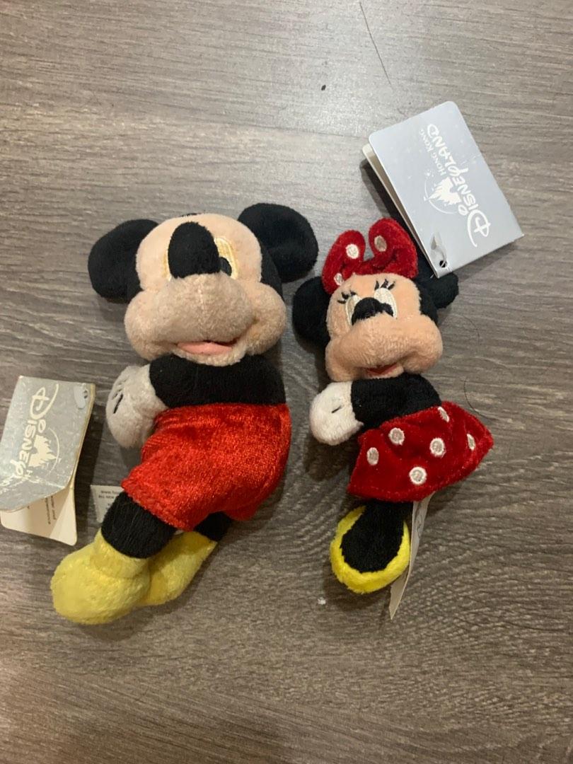 Mickey & Minnie pair plush toy from Disneyland HongKong