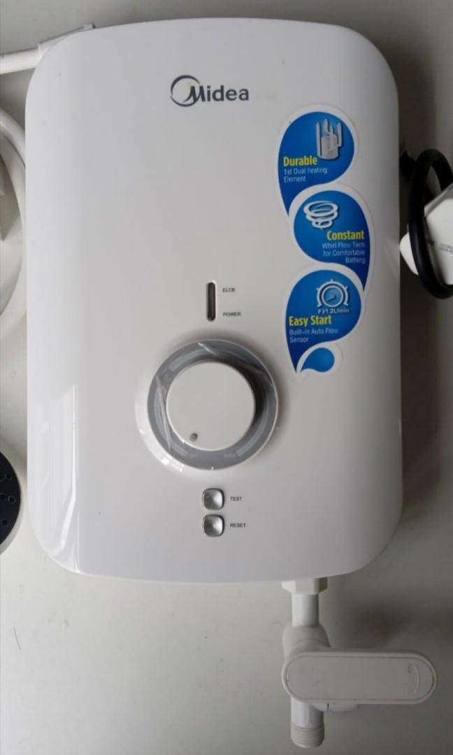 Midea Water Heater, TV & Home Appliances, Water Heater & Instant