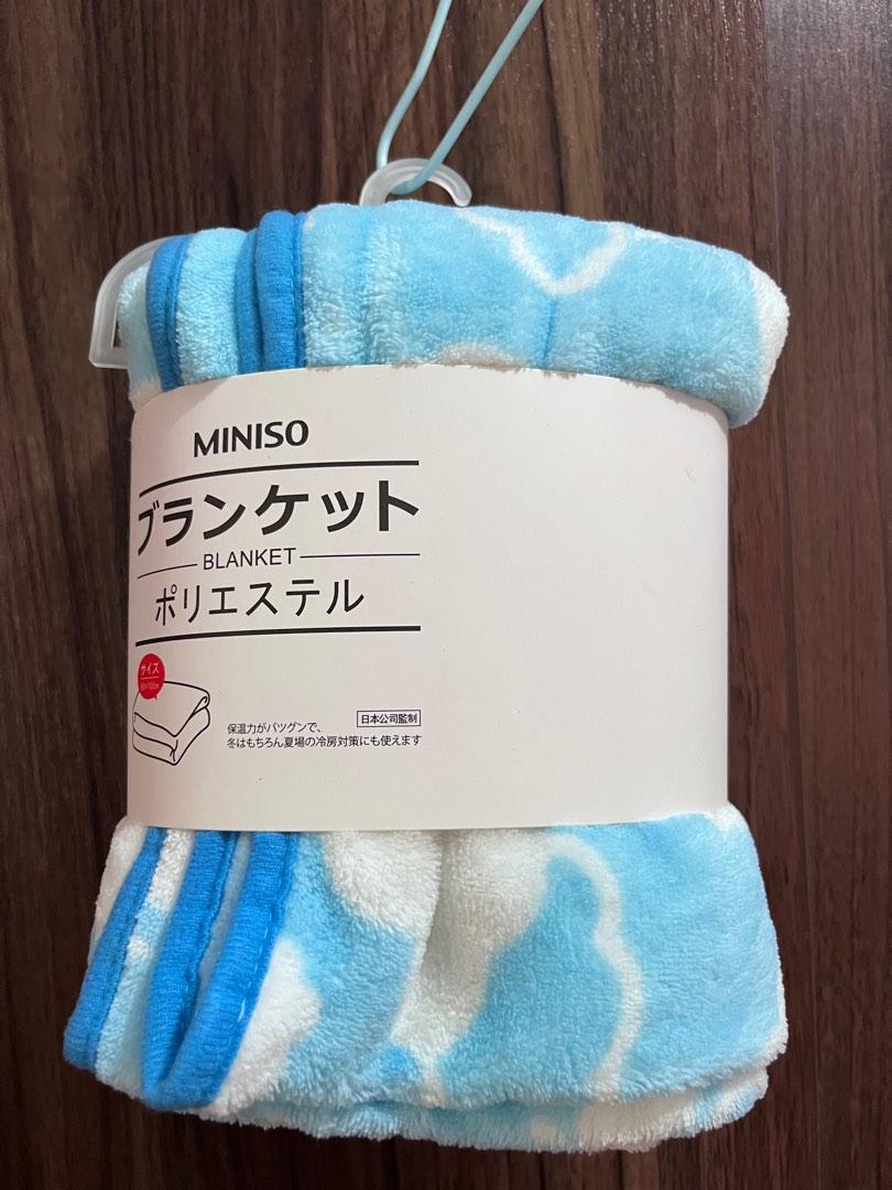Miniso Fluffy Baby Blanket and fluffy Ribbon Headband, Babies & Kids