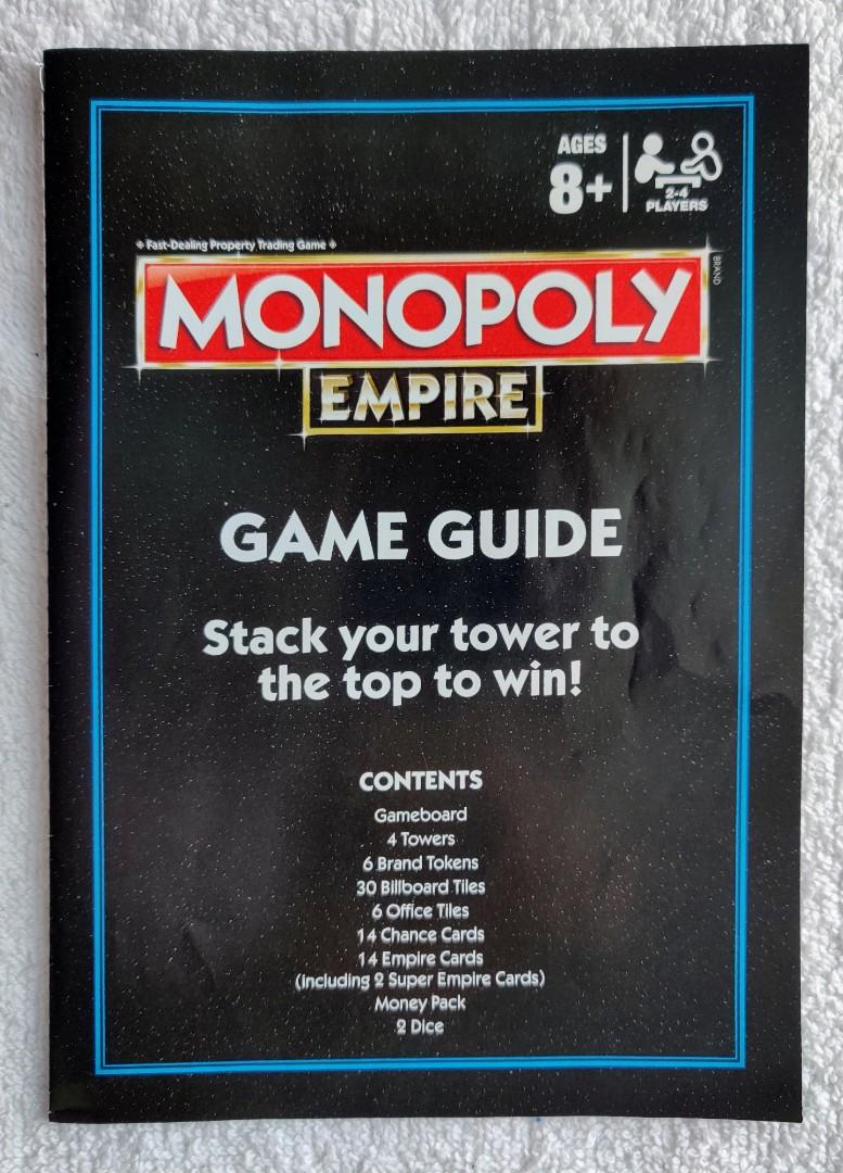 Monopoly Empire Board Game, Hobbies & Toys, Toys & Games on Carousell