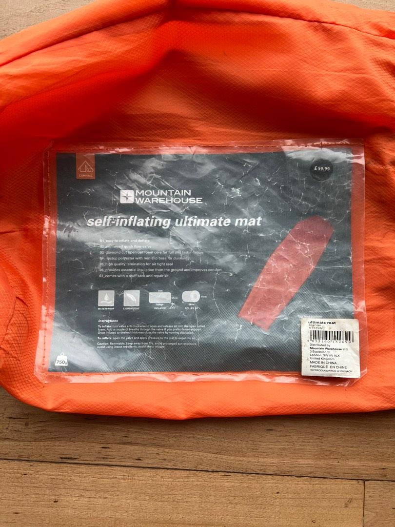 Mountain Warehouse Light Self Inflating Mat Sports Equipment