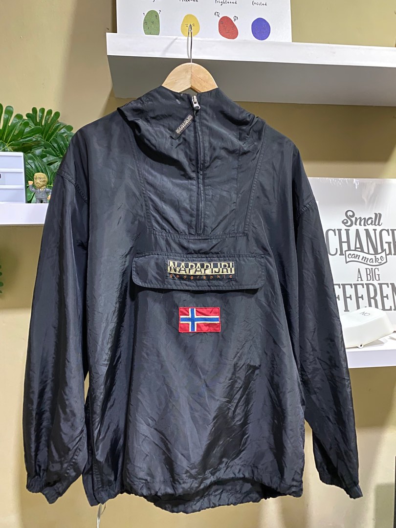 Napapijri vintage jacket hot sale