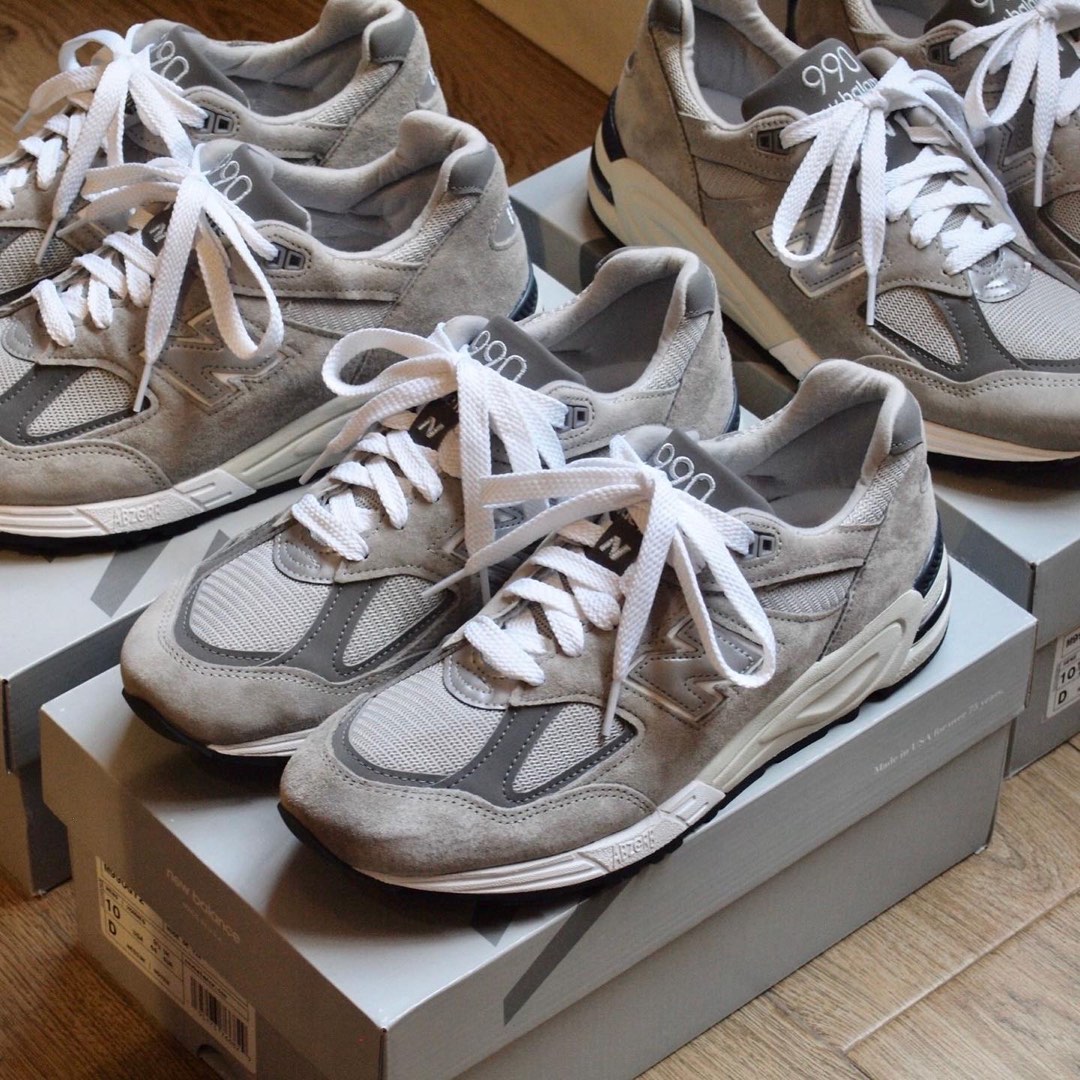 New Balance M990GY2 990GY2 990 990V2 M990GR2 990GR2 Grey, 男裝, 鞋