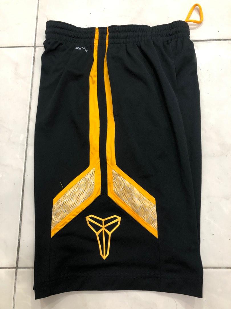 Nike Black Mamba Kobe Bryant basketball shorts Men Large 2 pockets