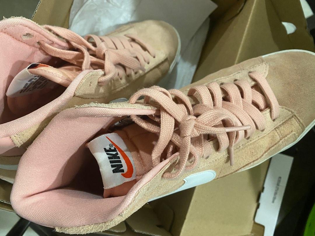 Blazer low best sale vintage suede pink