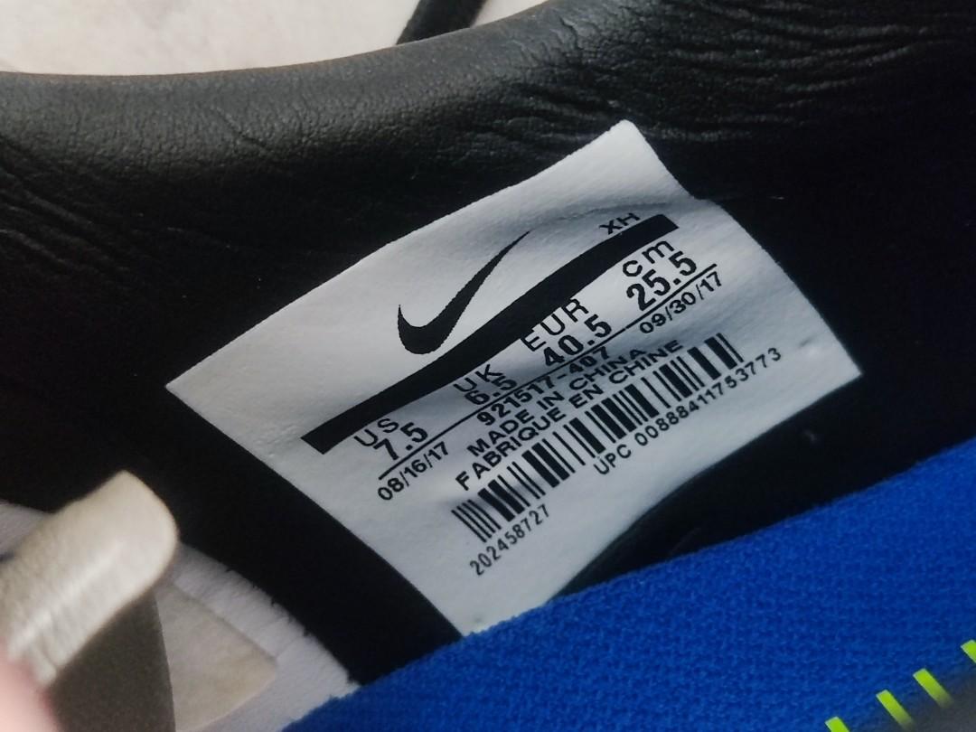 Nike mercurial size 1 cheap