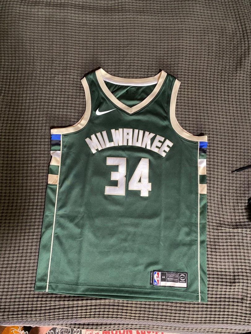 Nike NBA Milwaukee Bucks Icon Antetokounmpo #34 Jersey