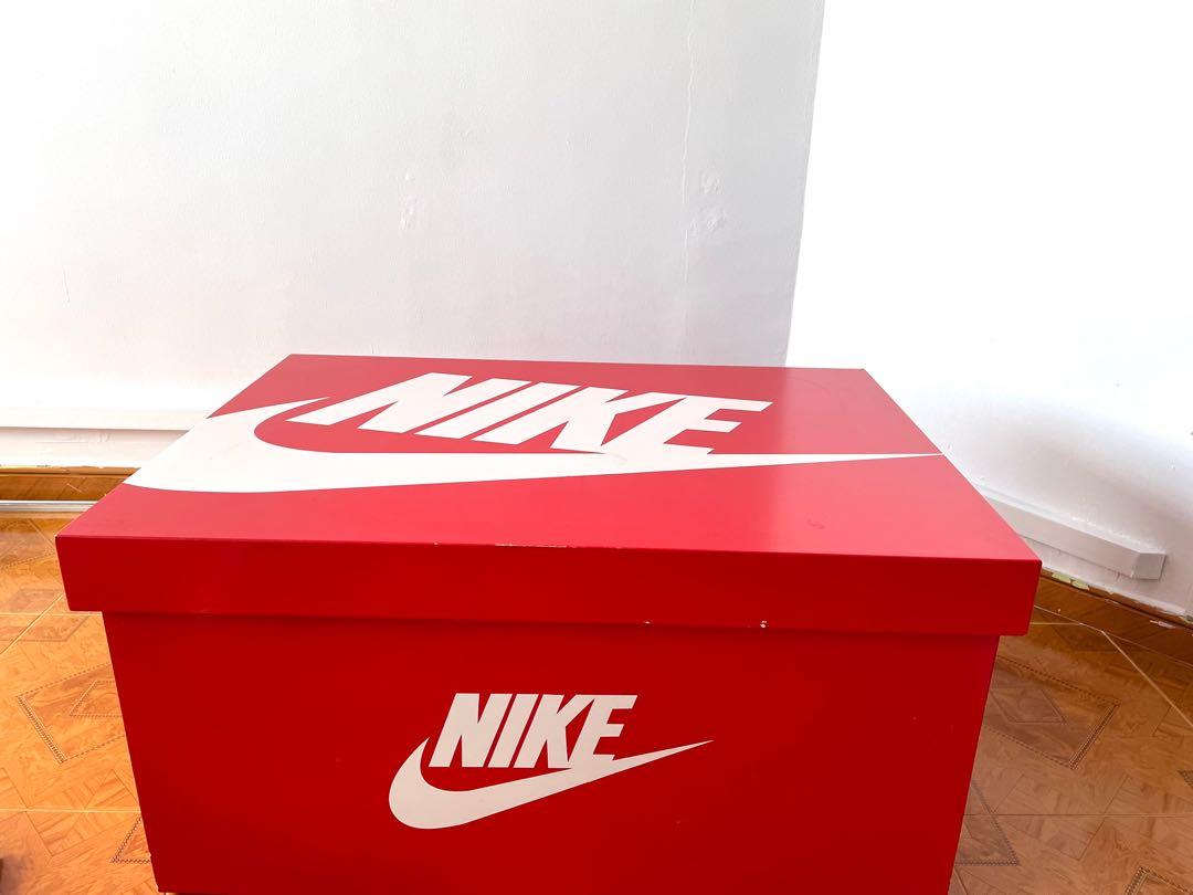 Nike Shoe Box Cabinet Large Storage Box Moving House Sale