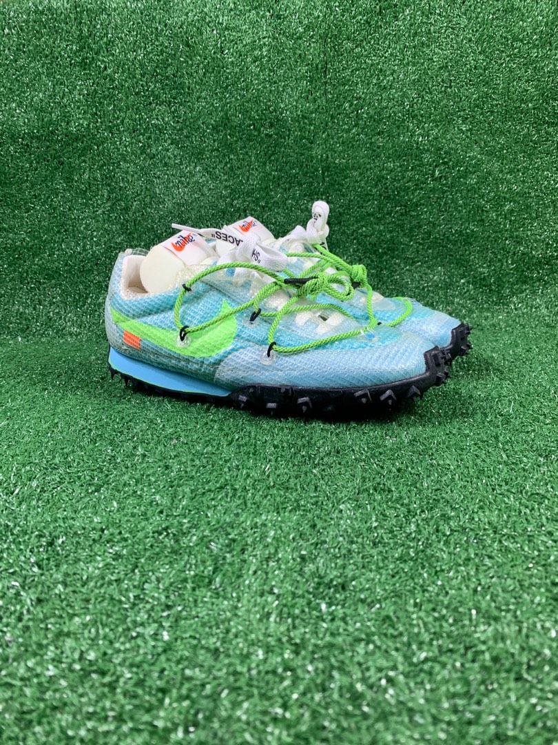 women's waffle racer off white