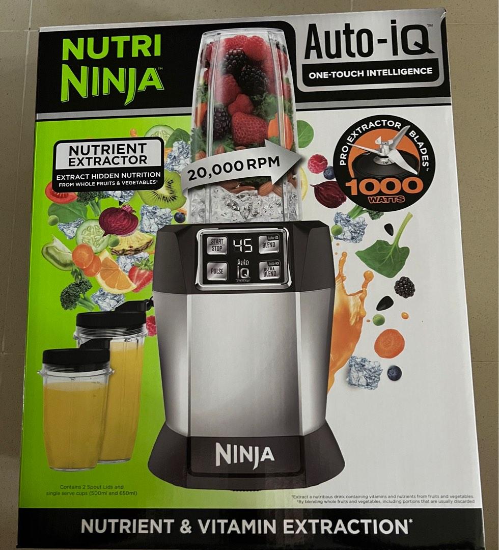 Ninja AutoIQ Blender (BL480), TV & Home Appliances, Kitchen Appliances