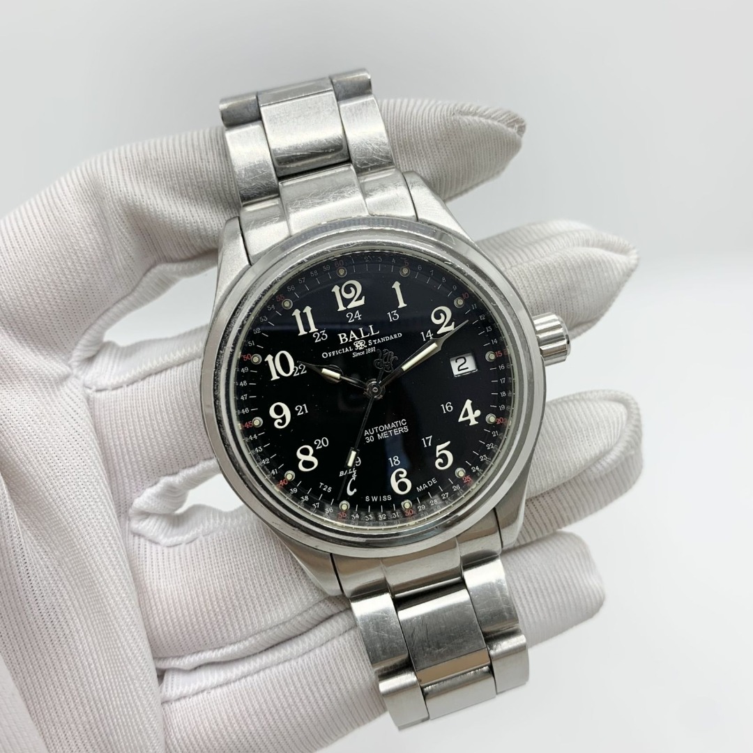 NM1038D BALL TRAINMASTER TITANIUM AUTOMATIC WATCH ONLY 227020916 SI Luxury Watches on Carousell
