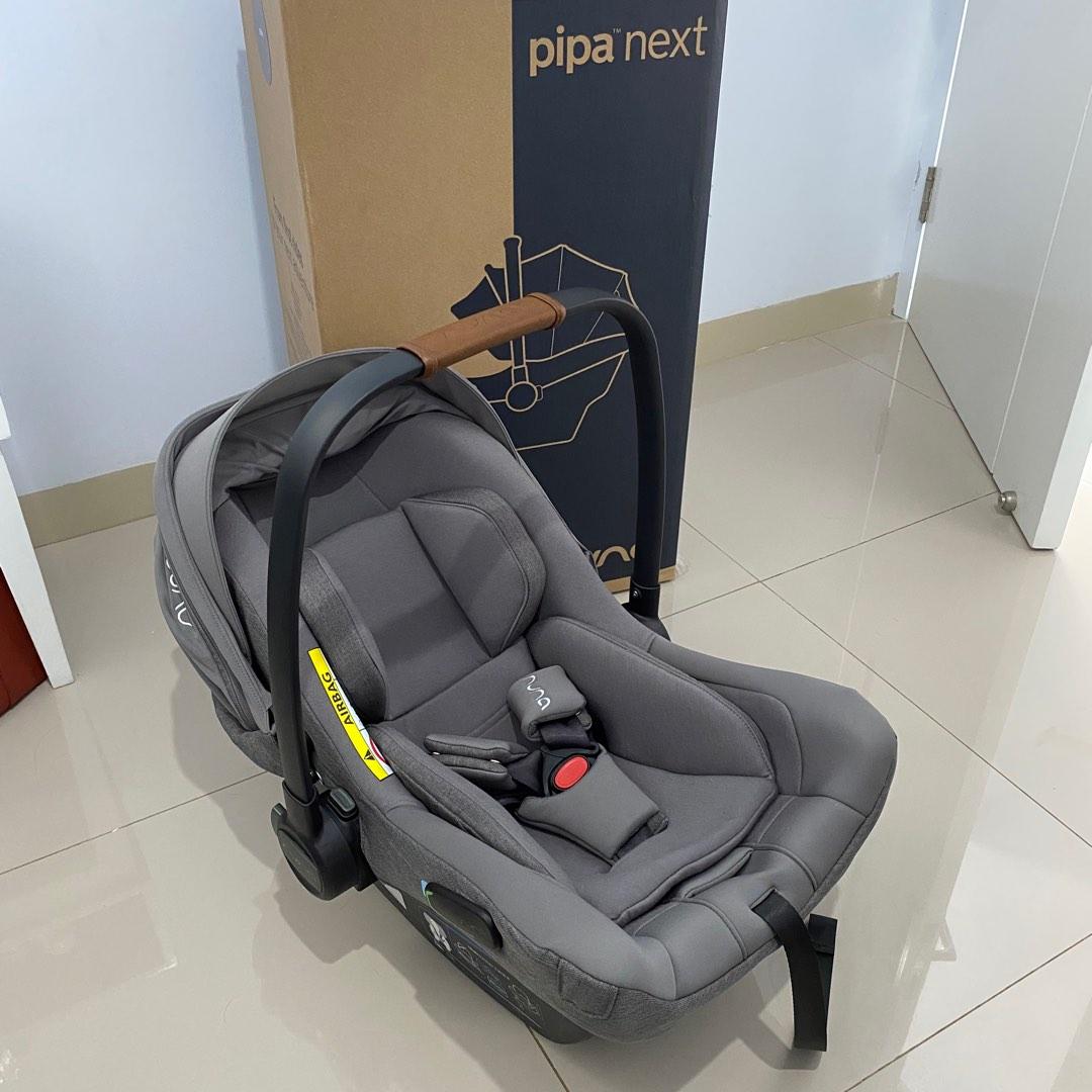 Nuna Pipa Car Seat Graphite Bayi Anak Kereta Kursi Goyang