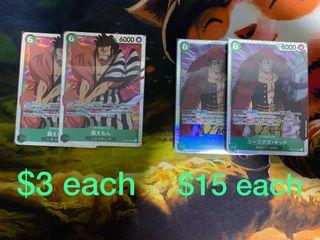 One Pieces OP1 Card Sales
