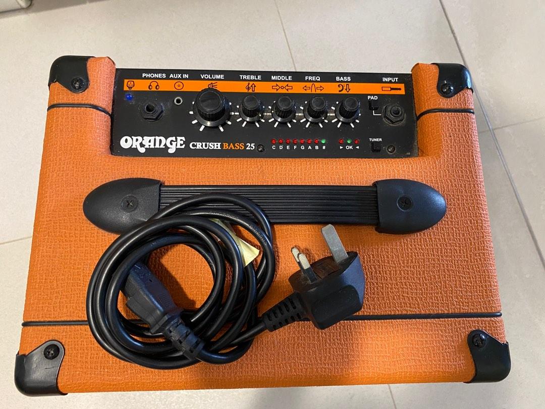 Orange Crush Bass 25 Seldom used Hobbies Toys Music Media