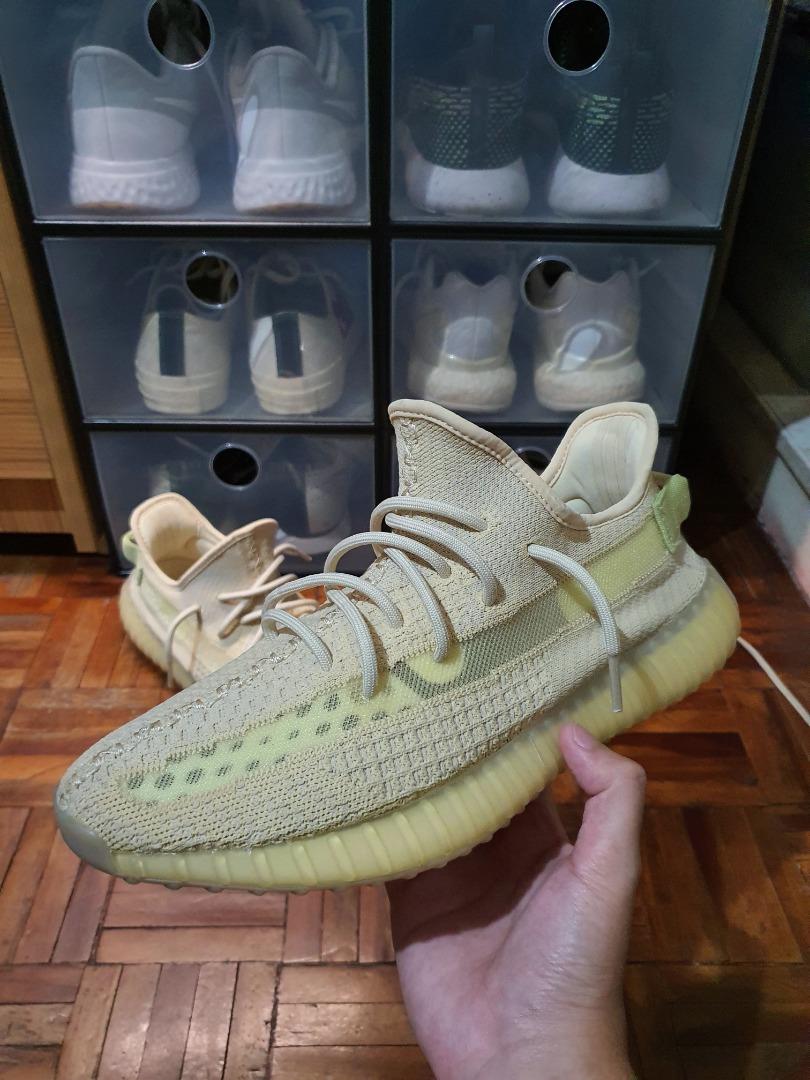 ORIGINAL ADIDAS YEEZY 350 V2 Flax (Size 11), Men's Fashion, Footwear,  Sneakers on Carousell