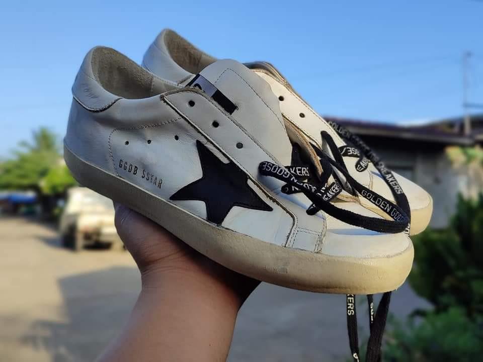 Original Golden Goose Deluxe Brand Superstar Lace up Sneaker