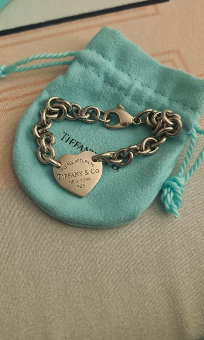 Tiffany & store co heart bracelet