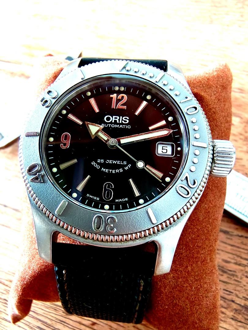Oris big crown online diver 7502