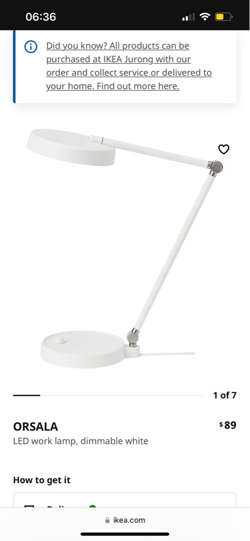 Orsala lamp top