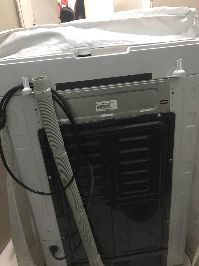 PANASONIC AUTOMATIC WASHING MACHINE 7.0KG ECO AQUABEAT, TV & Home