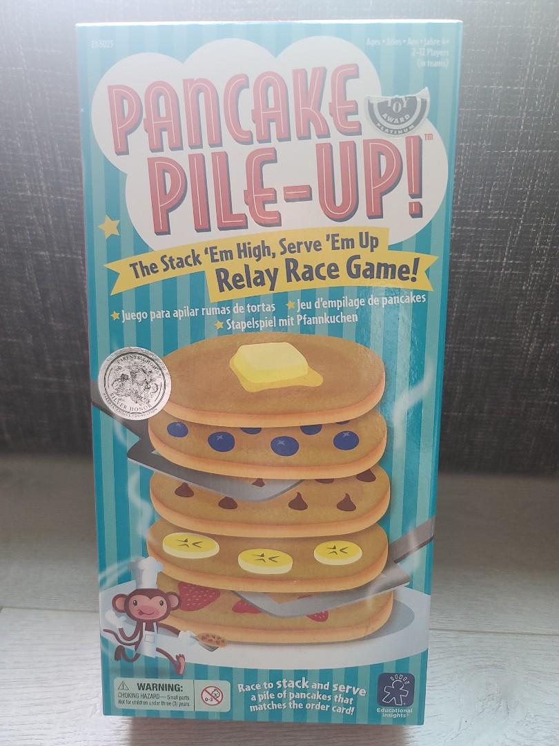 Pancake PileUp relay race game, 興趣及遊戲, 玩具 & 遊戲類 Carousell