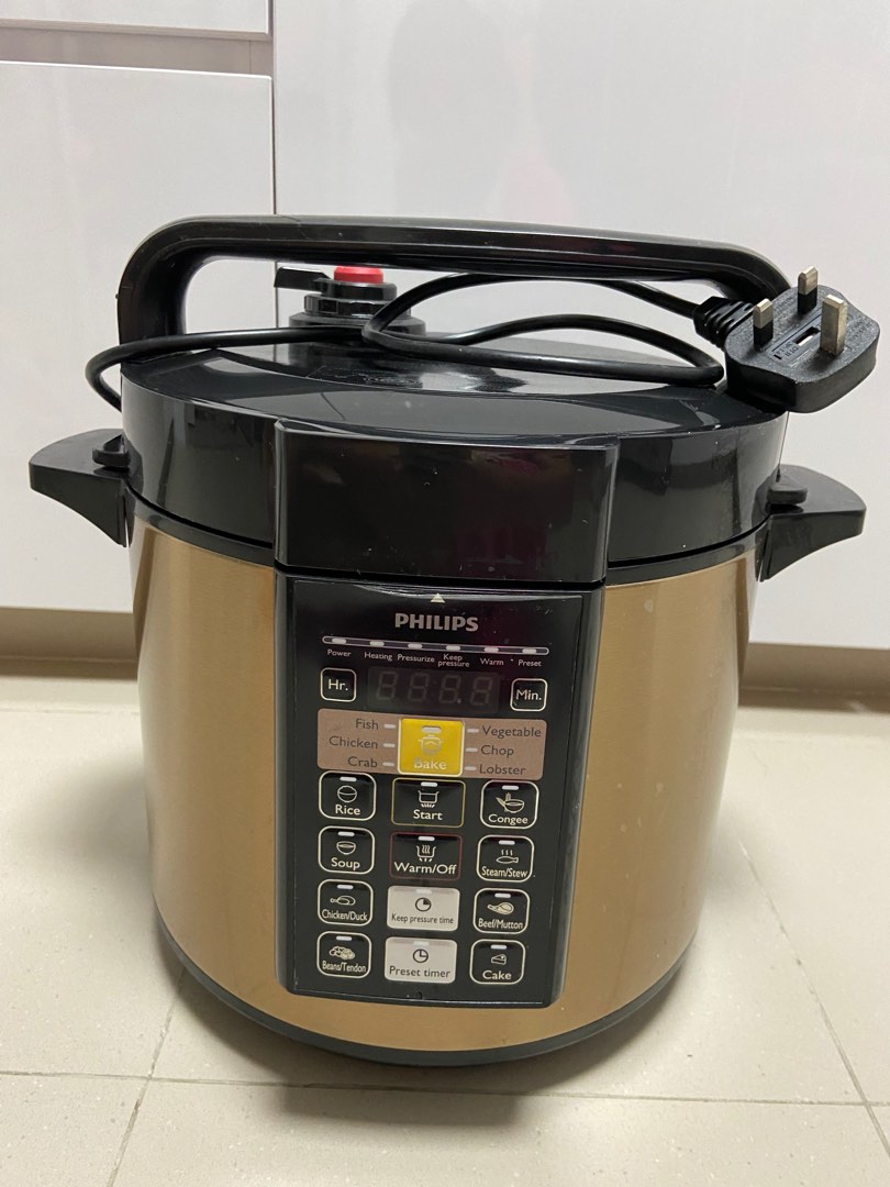 Philips Viva Collection Electric Pressure Cooker (6L) HD2139/62, TV
