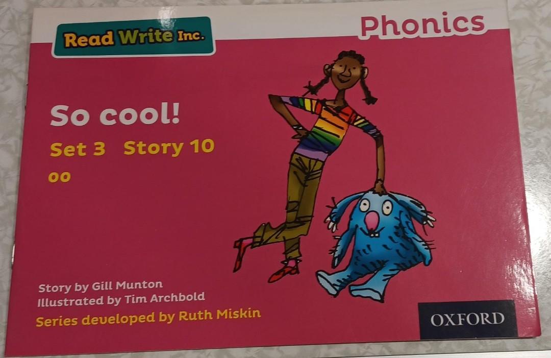 Pink Book Oxford Phonics Read Write Inc, 其他, 其他 Carousell