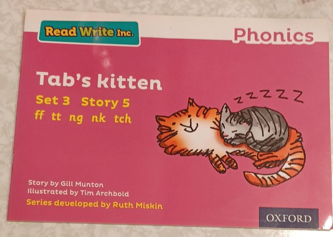 Pink Book Oxford Phonics Read Write Inc, 其他, 其他 Carousell